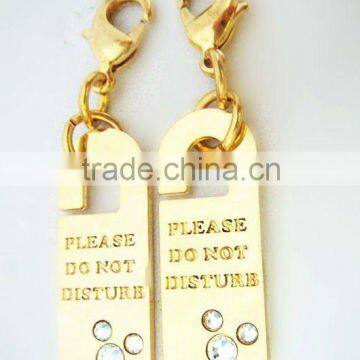 fashion mini lock mobile phone straps