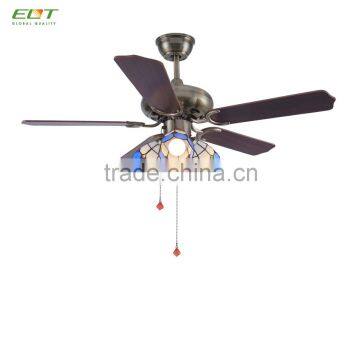 New Year Outside Ceiling Fan With Light Decoration