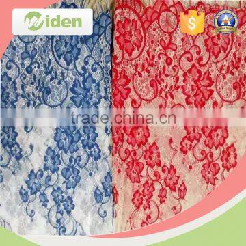 Familiar with ODM multi-color warp knitted nylon lace fabric                        
                                                                                Supplier's Choice