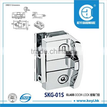 Zinc alloy 01S one side sliding glass door locks