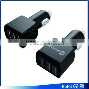 Popular Universal 5.5 A 3 Port Usb Car Charger for Ipad