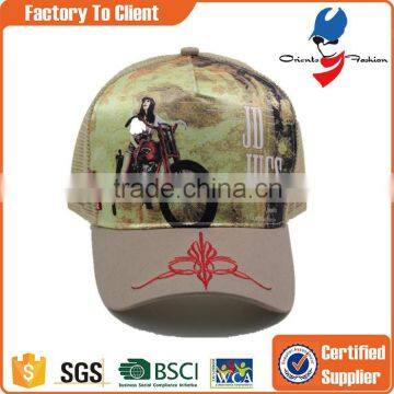 sublimation sexy image trucker hats, womens sublimation trucer hats