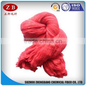 red regenerated polyester tow price