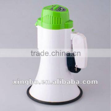high durable megaphone with battary to amplify voice toward target direction