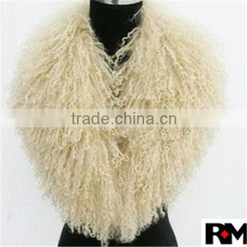 Long Curly hair Tibet lamb collar Tibetan fur collar