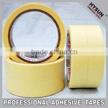 yellow adhesive paper masking tape