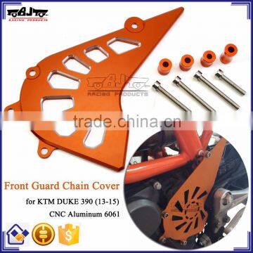 BJ-FSC-KT001-OR KTM Parts CNC Aluminum Billet Front Sprocket Cover for ktm DUKE 390 13-15