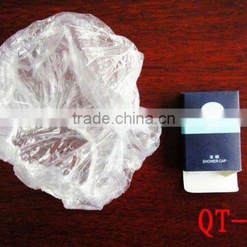 Hot selling Shower cap for hotel&spa/LDPE shower cap/QT015