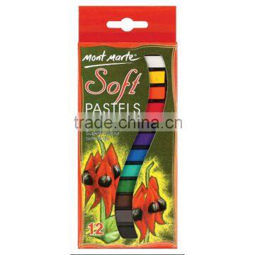 Mont Marte Soft Pastels 12pce