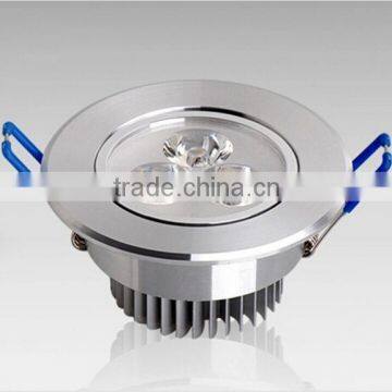 Best quality High brightnes indoor recessed LED Ceiling lamp 3w