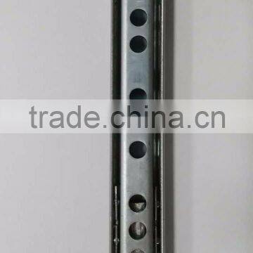 Cheap 17mm Series 2 Sides Pull Out 2 Fold Telescopic Chanel Mini Drawer Slide photo-3