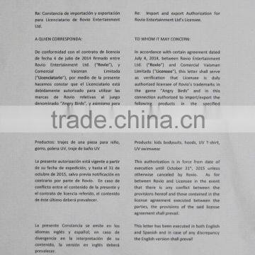 Angry bird brand licence