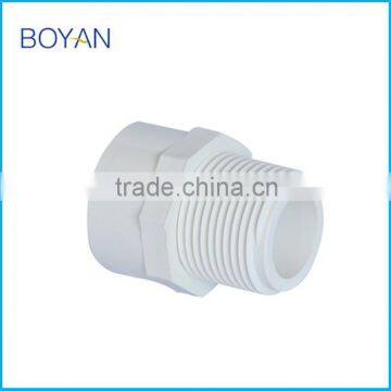 CN Professional manufacture PVC Fitting ASTM SCH40 for Male Adaptor