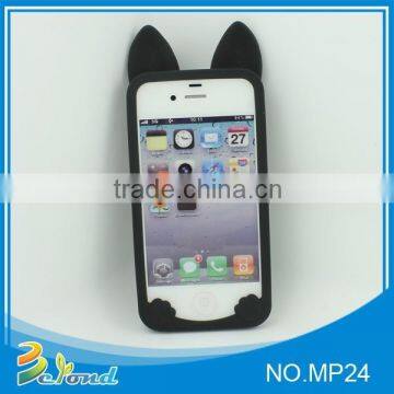 Novelty products hot sell silicone cat phone case