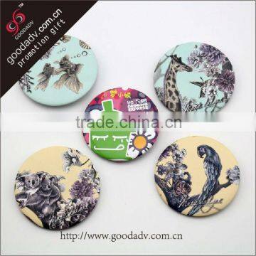 promotional high quality button badges customize printing metal badge