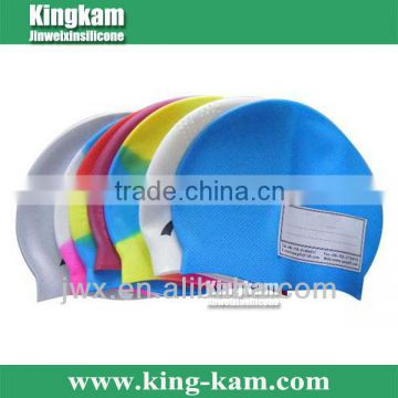 Multi Colors Silicone Swim Caps