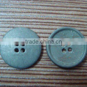 15mm fashion sewing buttons 4 holes antique metal coat button