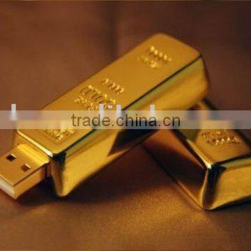 golden bar usb flash drive usb flash disk memory disk pen drive