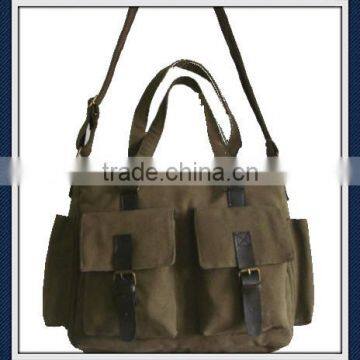 Unisex Gender and Canvas Material canvas messenger bag