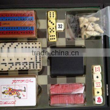 backgammon checkers chess game set