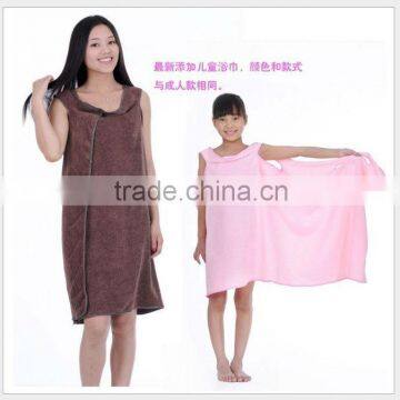 Microfiber embroidery bath skirt with and without logo