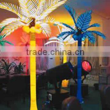 Palm tree with led lights