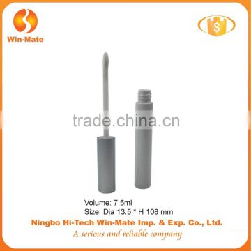 Hot sale! classical white & clear new style matte silver Cosmetic Tube With Brush