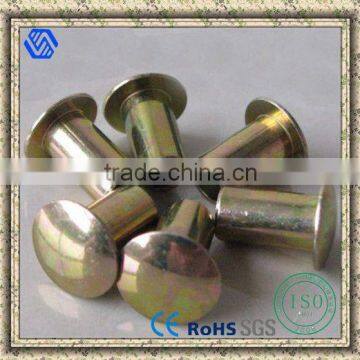 colour zinc round head rivets,blind rivet