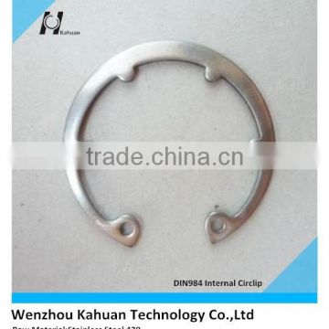 Stainless steel 420 K type retaining ring for hole DIN984