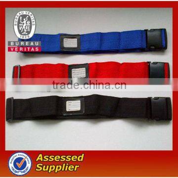 Various colours of Luggage belt