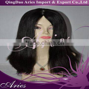 100% Mongolian Virgin Hair Multidirectional Top Jewish Wigs