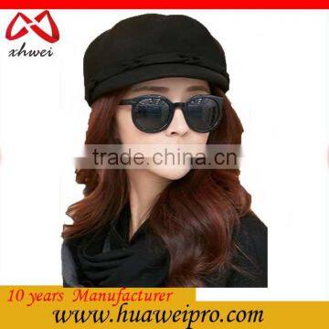 Wholesale Classic fashion dress caps and hats custom girl wool berets