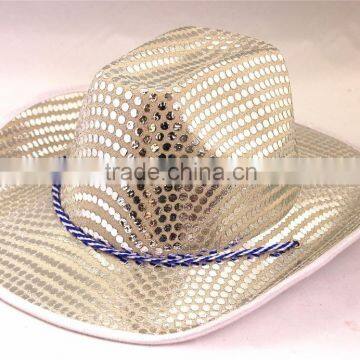 Sequin cowboy hat