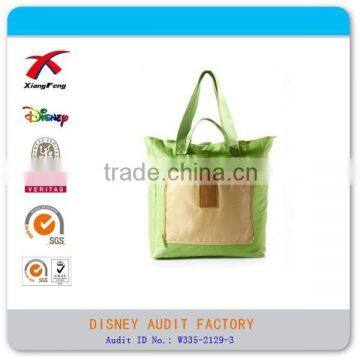 Nylon cheap shopping bag foldable reusable