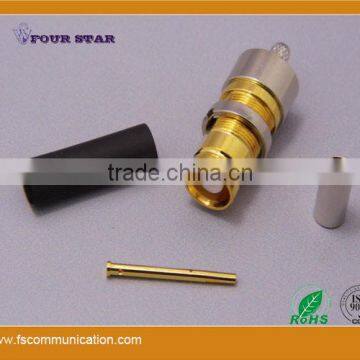 1.6/5.6 Female Bulkhead Crimp Connector for BT3002 Cable