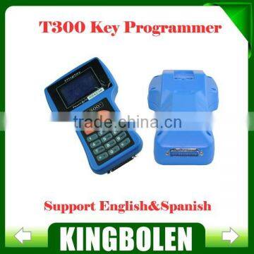 Best Quality T300 Key Programmer Spanish/English Language Support Multi-brands Cars T-300 key transponder