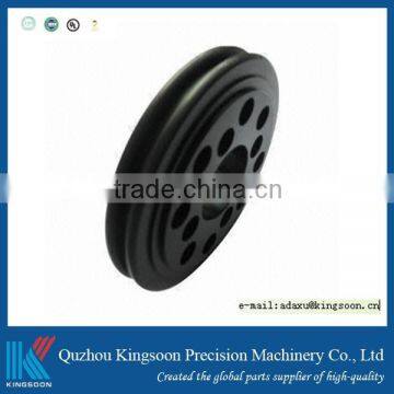 oem turning pom part plastic drilling component rohs compliance and anodizing finish