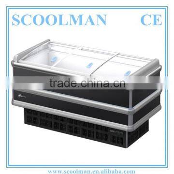 Electric Low Temperature Chest Freezer Glass Door