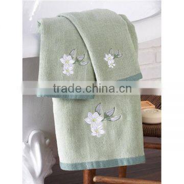 100% cotton Magnolia Bathroom Towel Set