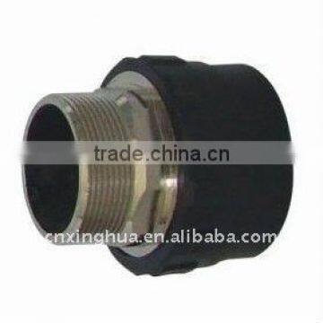 Chinese products wholesale hdpe fittings male thread coupling , male female coupling , thread male adapter/coupling