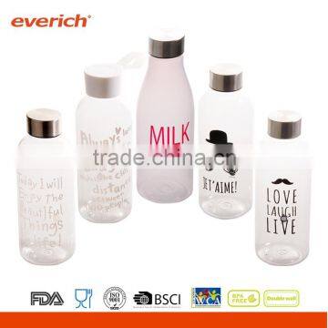 Everich 600ml/1000ml BPA FreeTritan bottle with customized design