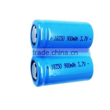 3.7v 900mah li-ion battery 18350