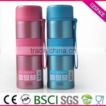 340ml 12oz FDA CIQ insulated stainless steel water bottle