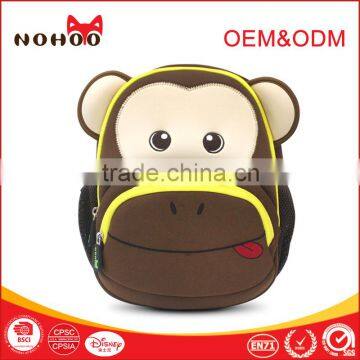 2016 China New Design Ergonomic lightweight 3D Cartoon bag for children