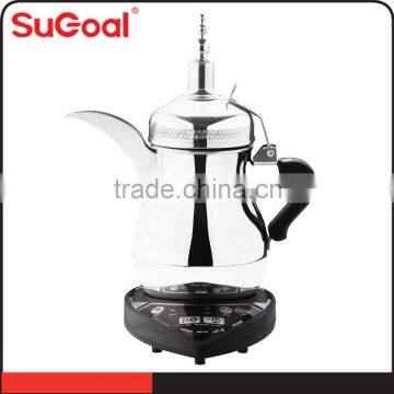 Popular 500 ml 304 SS body strix controller Arabic coffee pot