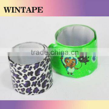 Custom pvc slap band bracelet under Your Design