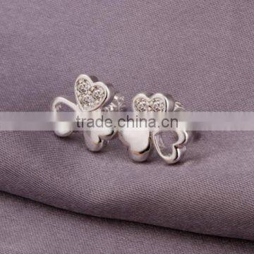 High-End And Classy Heart Stud Earrings For Women