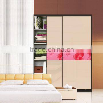 wardrobe door designs sliding door system prices China