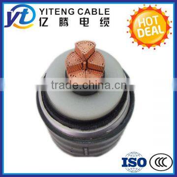 Underground High Voltage XLPE Power Cable Waterproof Power Cable