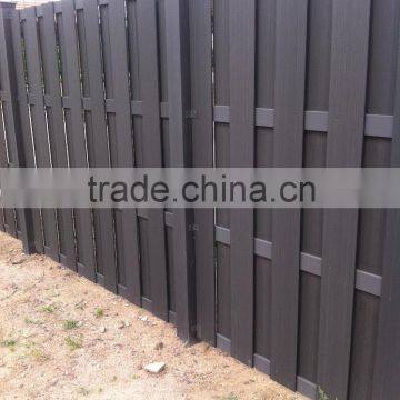 Outdoor Waterproof Wood Plastic Composite Fence